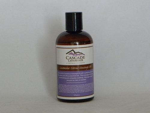 Lavender Citrus Massage Oil