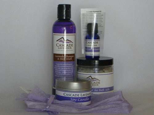 Lavender Spa Gift Bag
